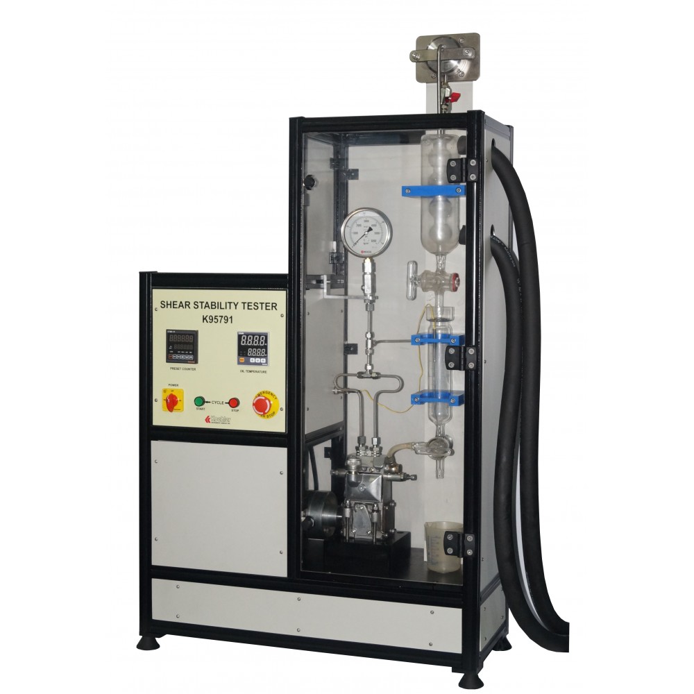 Imagem do Produto Equipamento Estabilidade de Cisalhamento - Shear Stability - 415V 60Hz - Trifásico - Modelo K95701 - KOEHLER INSTRUMENT - ASTM D 6278 e ASTM D 7109