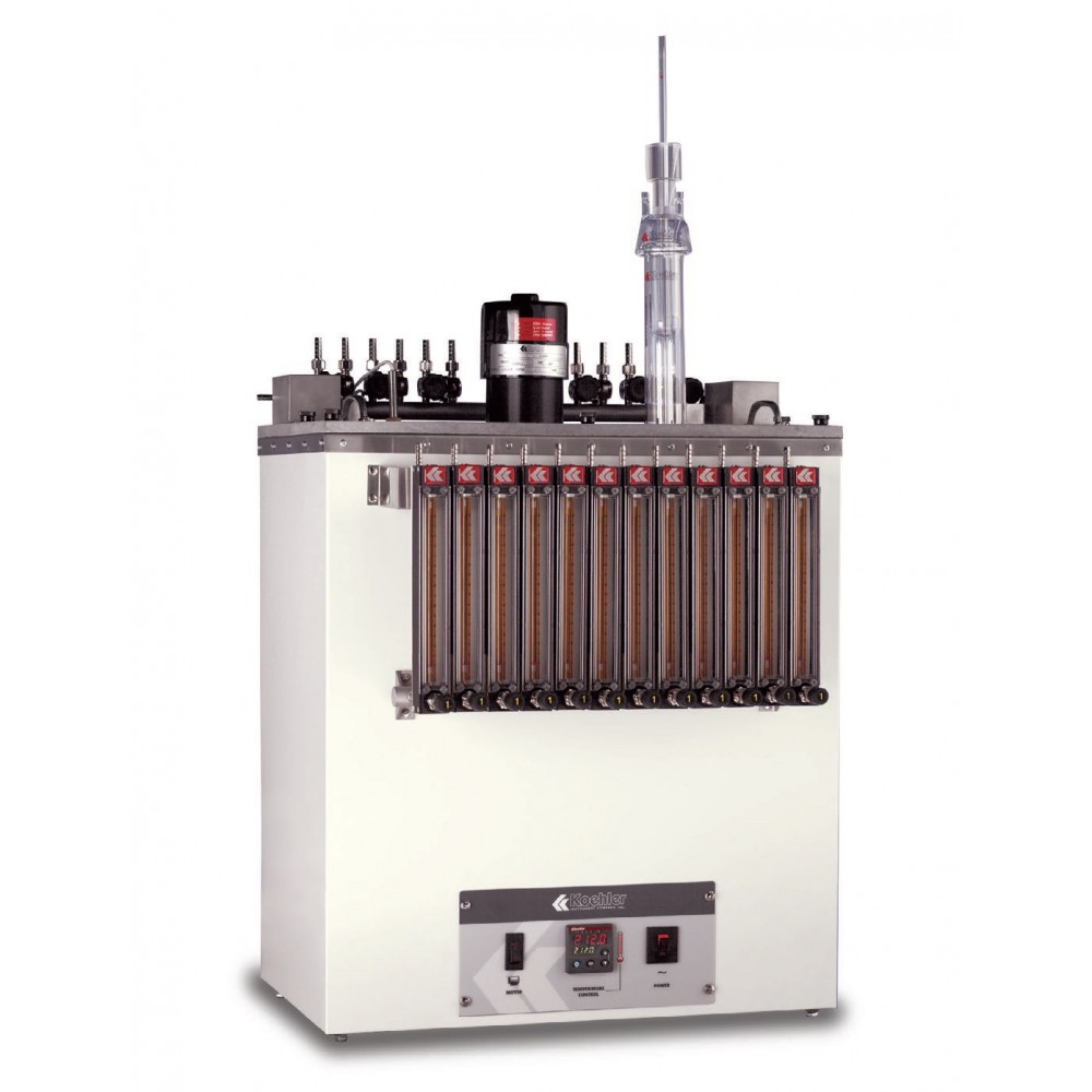 Imagem do Produto Aparelho de Estabilidade à Oxidação 8 Lugares - Modelo K12200 - KOEHLER INSTRUMENT - 115V 60Hz - ASTM D943, D2274, D2893, D4310, D6158