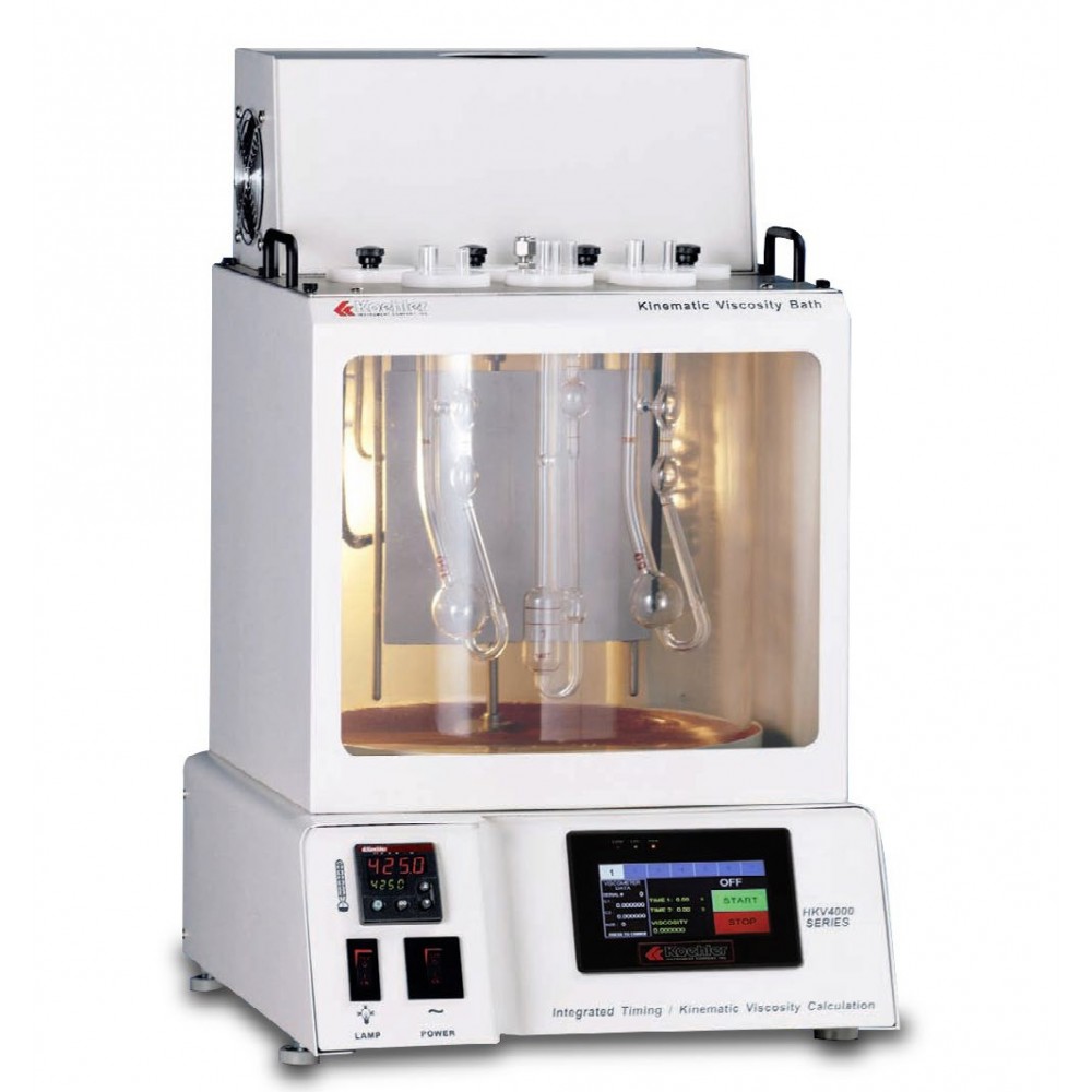 Imagem do Produto Banho de viscosidade cinemática de alta temperatura HKV4000 com temporização digital integrada - Modelo K23892 - KOEHLER INSTRUMENT - 220V-240V 50/60Hz