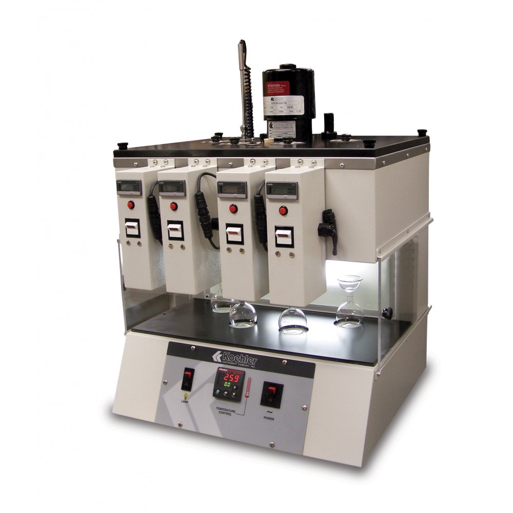 Imagem do Produto Banho de viscosidade Saybolt SV4000 para temporização automática de viscosidade - 115V 60Hz - Modelo K21414 - KOEHLER INSTRUMENT - ASTM D88, ASTM D244