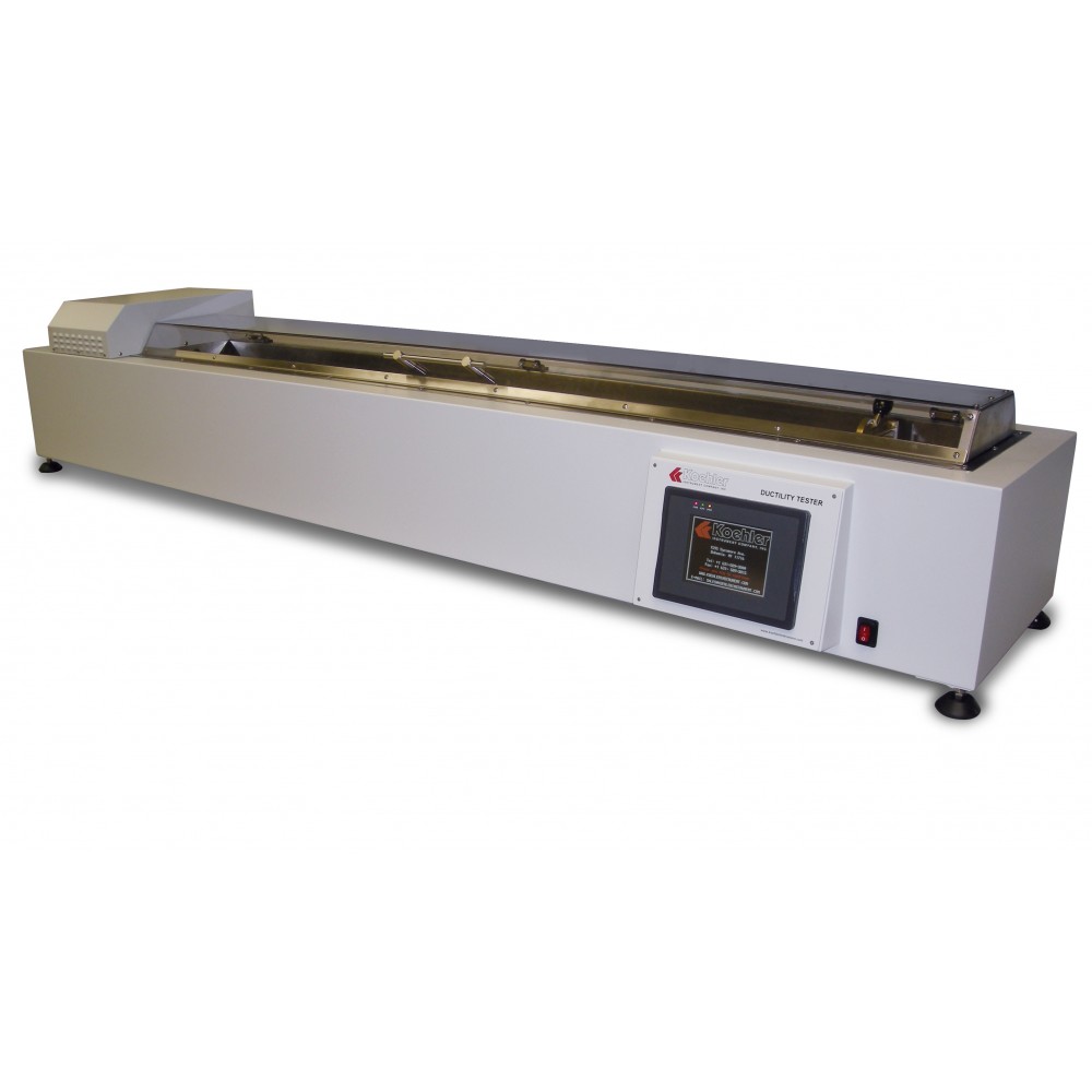 Imagem do Produto Máquina de teste de ductilidade de temperatura constante semiautomática 220-240V 60Hz - Modelo K80068 - KOEHLER INSTRUMENT - ASTM D113, D5892, D6084