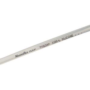 Imagem do Produto Tubo de bomba de precisão de 2 paradas, silicone curado com platina, L/S 14; 8/pacote, máx. quociente de vazão: 130 ml/min - MASTERFLEX - MFLX06421-14