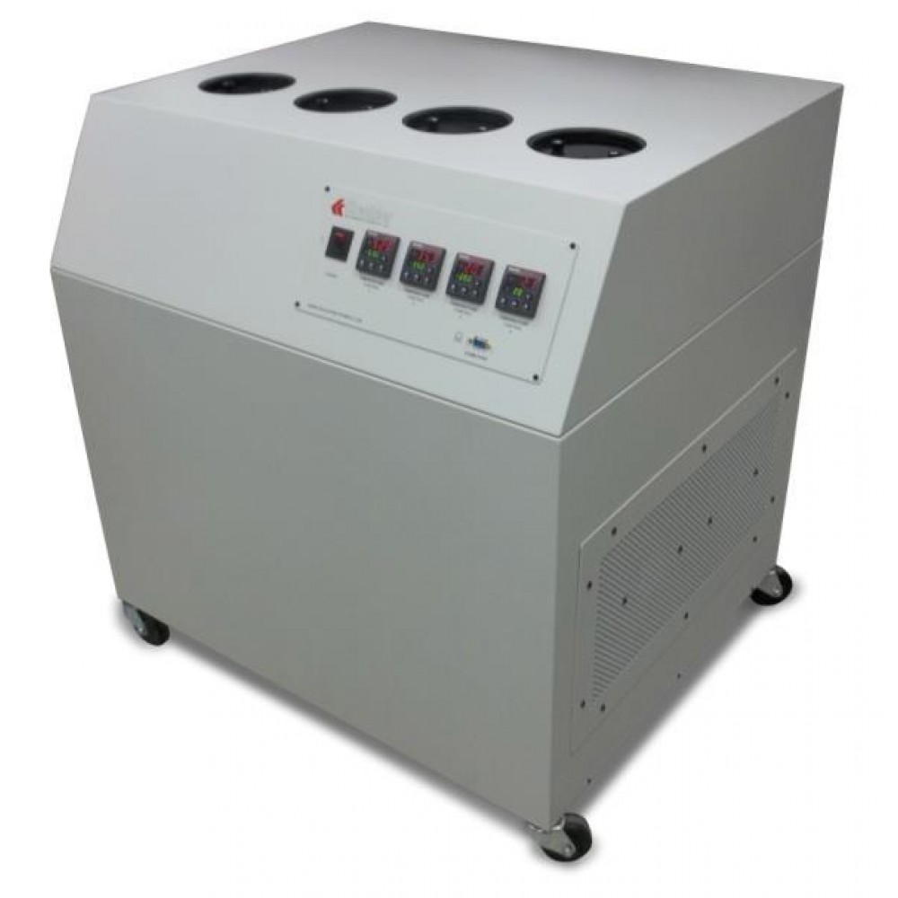 Imagem do Produto Banho de névoa e fluidez, modelo de bancada, 3 poços - 115V - 60Hz - Modelo K46100 - KOEHLER INSTRUMENT - ASTM D97, D2500