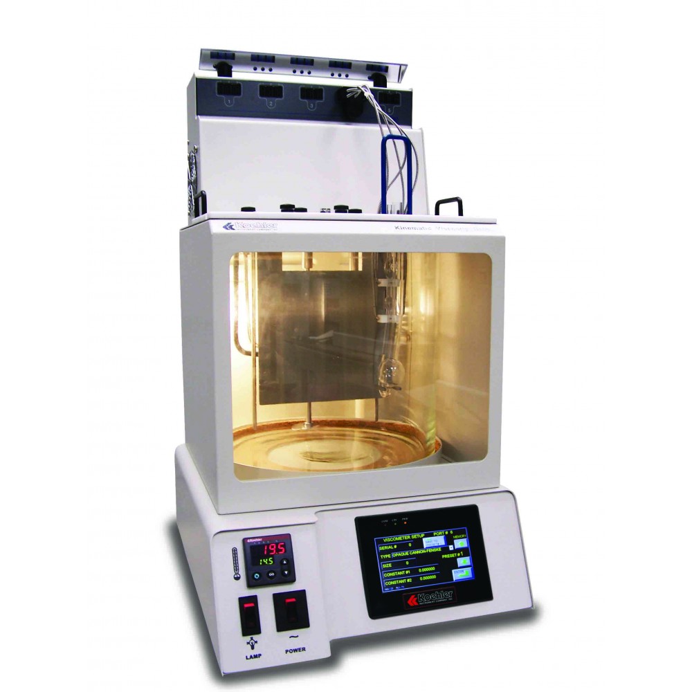 Imagem do Produto Banho de viscosidade cinemática KV5000 com sistema de detecção de fluxo óptico 18" - Modelo K23708-OS - 115V 60Hz - KOEHLER INSTRUMENT - ASTM D445 ASTM D6074 ASTM D6158